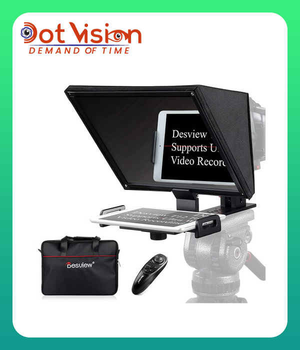 Desview-T12-Foldable-Portable-Teleprompter-In-Bangladesh Desview T12 Foldable Portable Teleprompter In Bangladesh