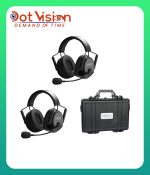 CAME-TV KUMINIK8 Duplex Digital Wireless Intercom Headset - Dual Ear 2 Pack In Bangladesh
