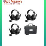 CAME-TV KUMINIK8 Duplex Digital Wireless Intercom Headset - Dual Ear 3 Pack In Bangladesh