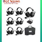CAME-TV KUMINIK8 Duplex Digital Wireless Intercom Headset - Dual Ear 7 Pack In Bangladesh