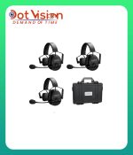 CAME-TV KUMINIK8 Duplex Digital Wireless Intercom Headset - Single Ear 3 Pack In Bangladesh