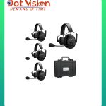 CAME-TV KUMINIK8 Duplex Digital Wireless Intercom Headset - Single Ear 4 Pac In Bangladesh