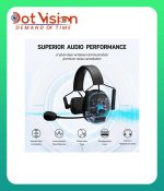 CAME-TV KUMINIK8 Duplex Digital Wireless Intercom Headset - Mixed 3 Pack 2 Single Ear & 1 Dual Ear In Bangladesh