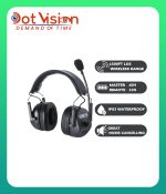 CAME-TV KUMINIK8 Duplex Digital Wireless Intercom Headset - Dual Ear 8 Headsets +2 Nano Pack In Bangladesh