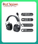 CAME-TV KUMINIK8 Duplex Digital Wireless Intercom Headset - Dual Ear 3 Pack In Bangladesh
