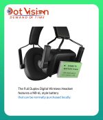 CAME-TV KUMINIK8 Duplex Digital Wireless Intercom Headset - Single Ear 4 Pac In Bangladesh