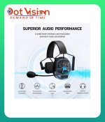 CAME-TV KUMINIK8 Duplex Digital Wireless Intercom Headset - Mixed 2 Pack 1 Single Ear & 1 Dual Ear In Bangladesh
