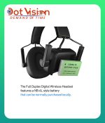 CAME-TV KUMINIK8 Duplex Digital Wireless Intercom Headset - Mixed 4 Pack 2 Single Ear & 2 Dual Ear In Bangladesh