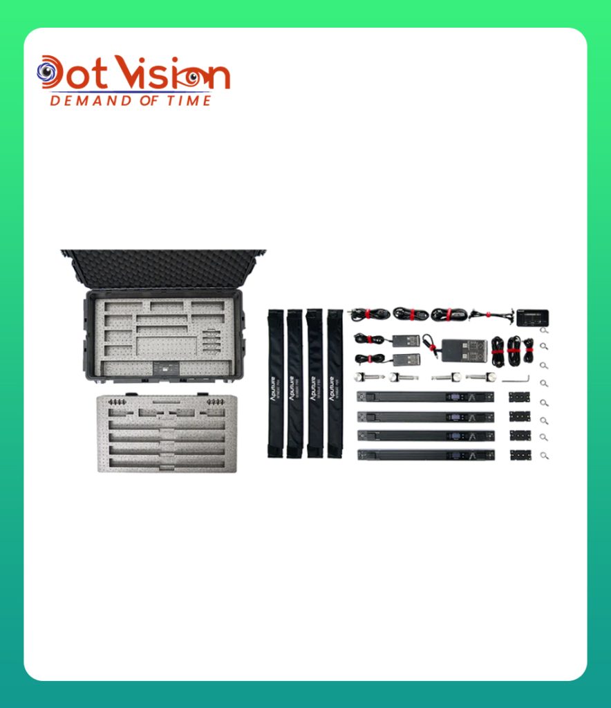 Aputure INFINIBAR PB6 4-Light Kit 4 INFINIBAR 2ft pixel bars in protective hard case In Bangladesh