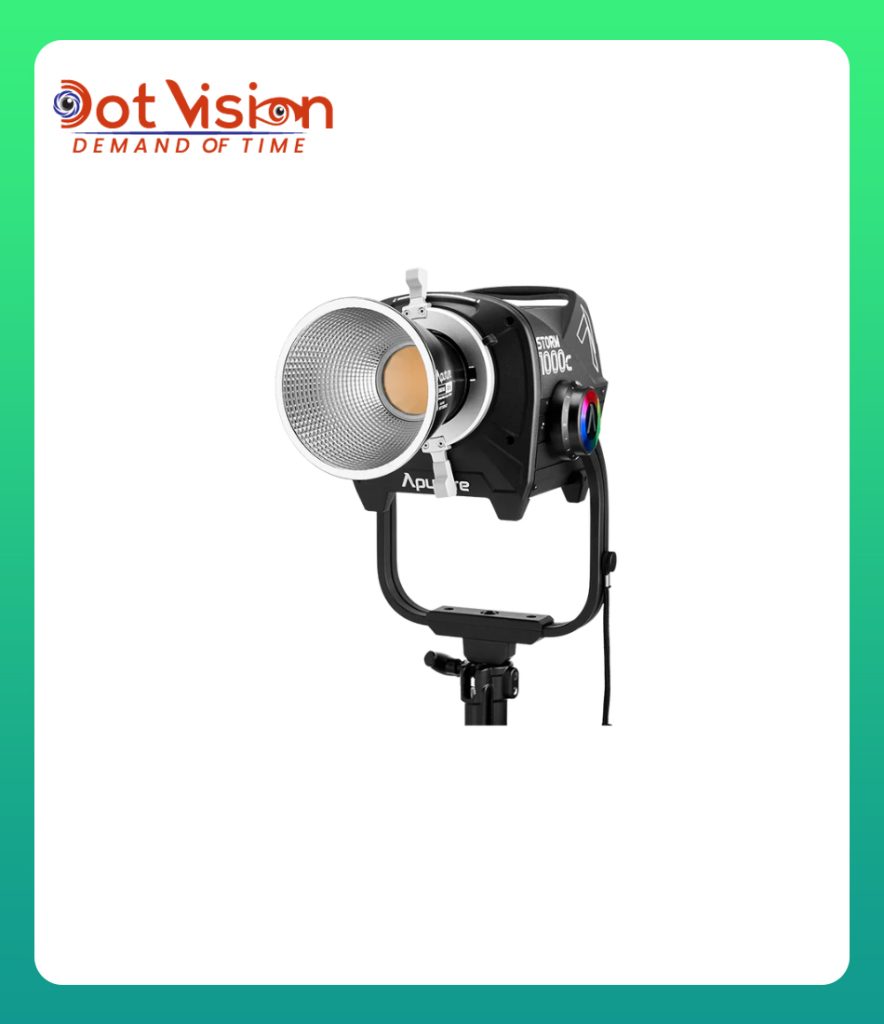 Aputure STORM 1000c 1,000W tunable color point source lamp with ProLock Bowens Mount In Bangladesh