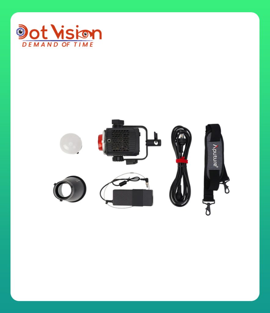 Aputure STORM 80c 80W tunable color compact point source lamp with Mini ProLock Bowens Mount In Bangladesh