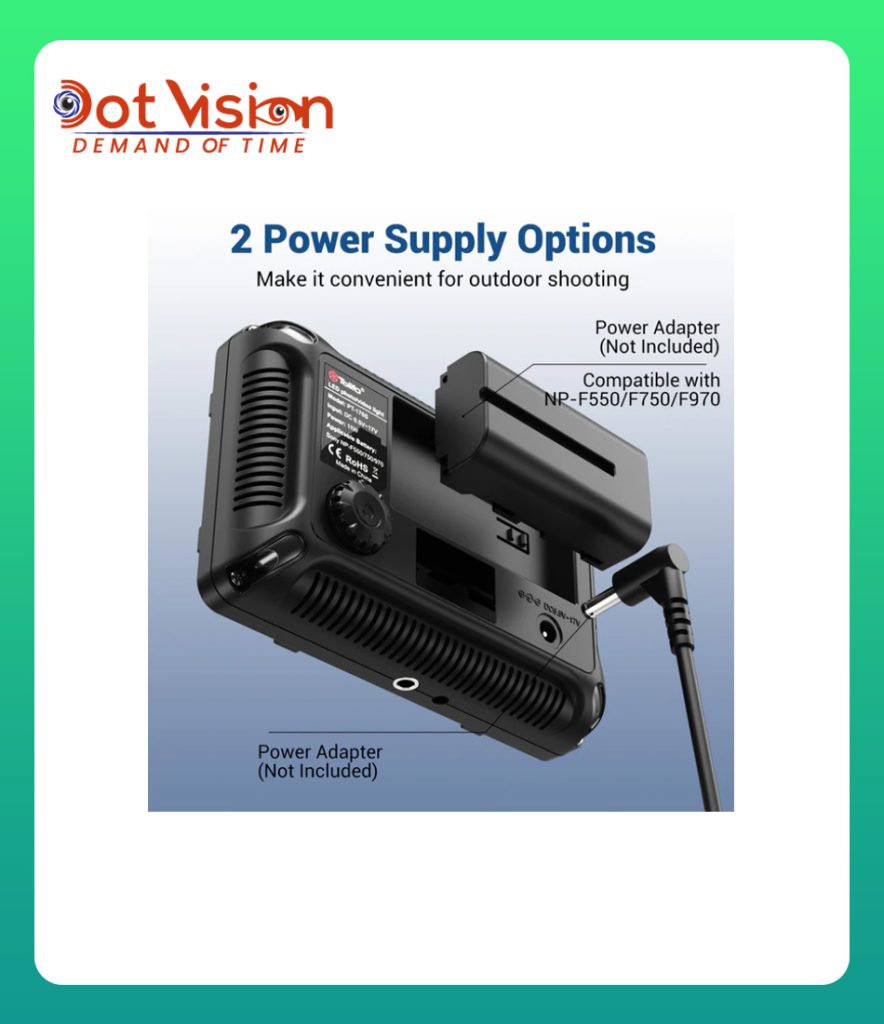 Tolifoledlight PT-176S LED Video Light In Bangladesh