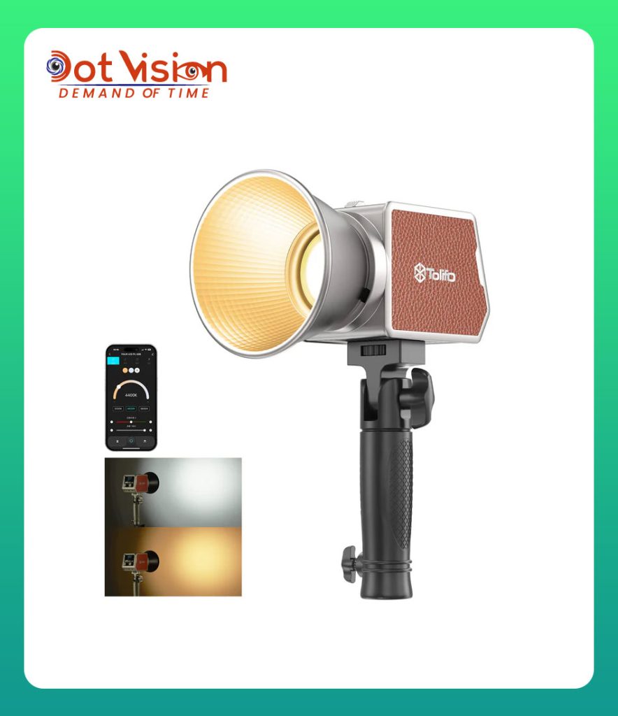 Tolifo PL-60B 60W LED Video Light COB Continuous Lighting In Bangladesh