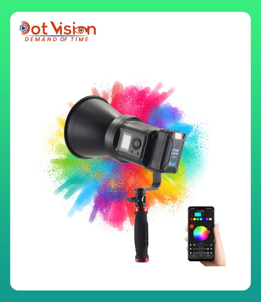 Tolifoledlight SK-135VR RGB COB Video Light In Bangladesh