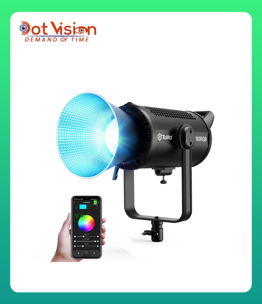 Tolifoledlight X-180RGB COB LED Video Light In Bangladesh