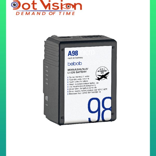 Bebob A98micro micro A-Mount (Gold-Mount compatible) Li-Ion Battery In Bangladesh