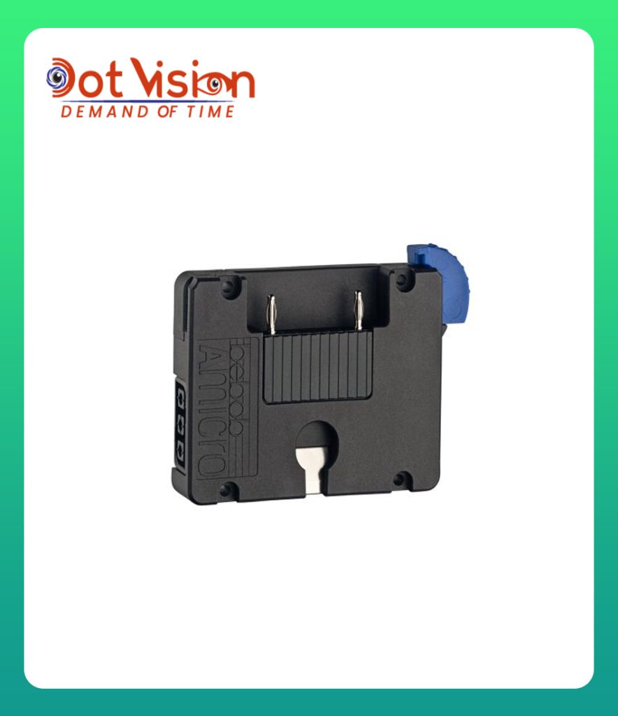 Bebob AMMmicro-DTap-DTap Amicro Battery Plate compatible with Amicro, A-Mount, Acine and Gold-Mount Batteries In Bangladesh