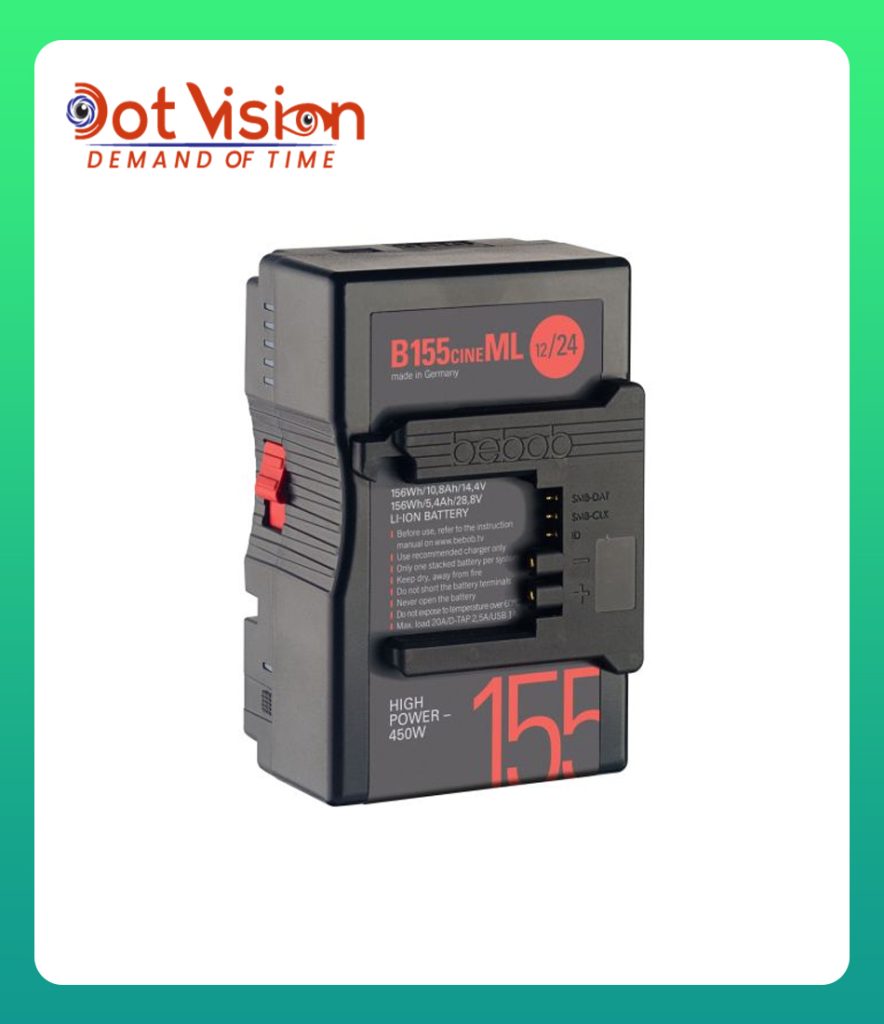 Bebob B155cineML B-Mount® High Power ML-Buffer Battery 14,4V/28,8V // 156Wh In Bangladesh