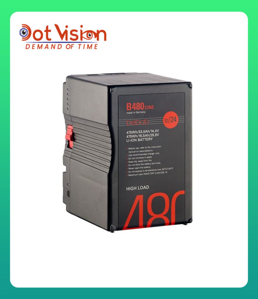Bebob B480cine B-Mount Li-Ion High Power battery 14,4V/28,8V // 475Wh In Bangladesh