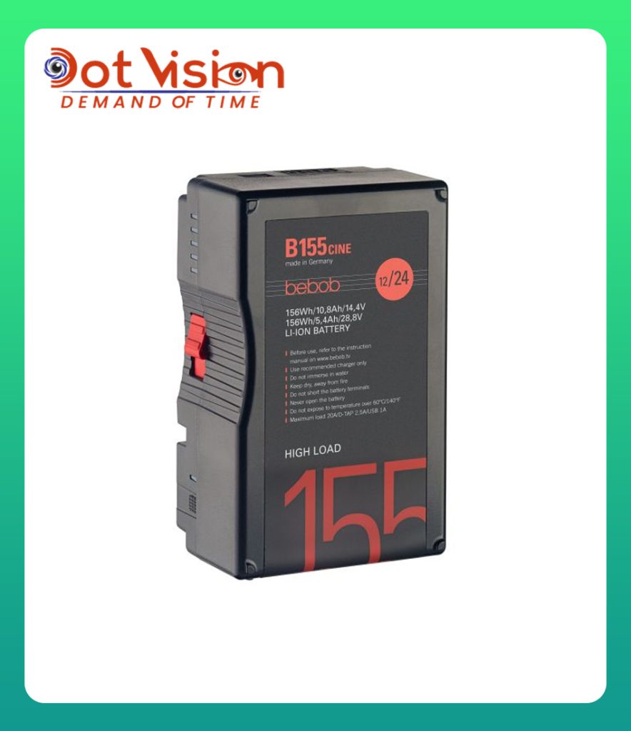 Bebob B155cine B-Mount® Li-Ion High Load Battery 14,4V/28,8V // 156Wh In Bangladesh