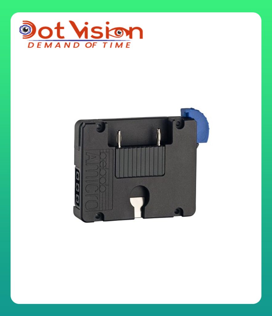 Bebob AMMmicro-DTap-DTap Amicro Battery Plate compatible with Amicro, A-Mount, Acine and Gold-Mount Batteries In Bangladesh