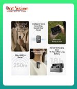 DJI Mic 2 2-Person Compact Digital Wireless Microphone System In Bangladesh