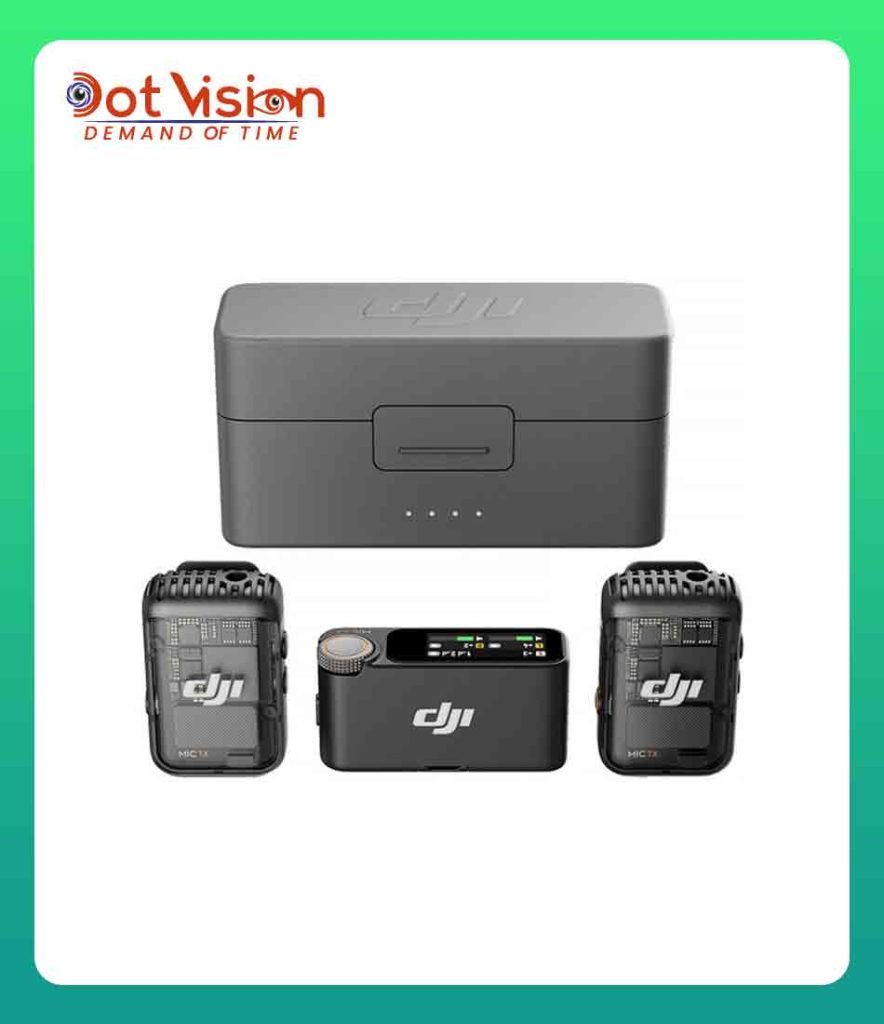 DJI Mic 2 2-Person Compact Digital Wireless Microphone System In Bangladesh