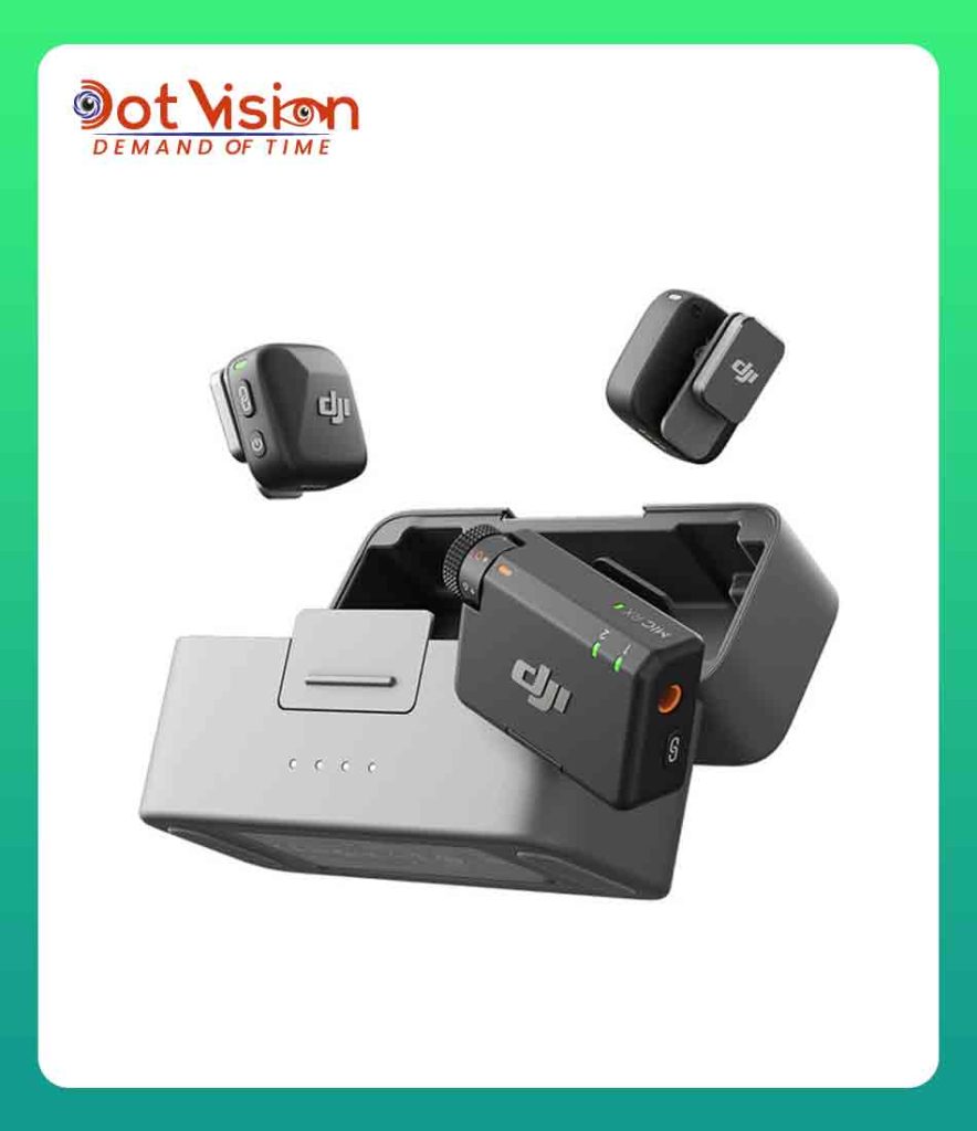 DJI Mic Mini 2-Person Compact Wireless Microphone System In Bangladesh