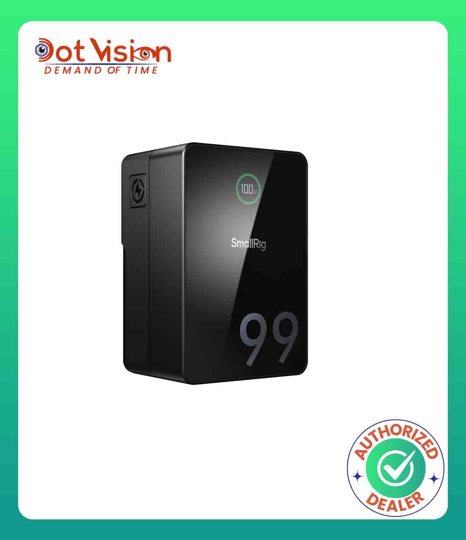 SmallRig-VB99-Pro-Mini-V-Mount-Battery-(Black)-In-Bangladesh SmallRig VB99 Pro Mini V-Mount Battery (Black) In Bangladesh