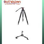 Miliboo Portable Aluminum Tripod Kit 75mm Fluid Head In Bangladesh