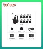Synco Xtalk XPro9 Wireless Intercom System In Bangladesh