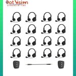 16 Headsets CAME-TV WAERO Pro Full Duplex Dual Antenna