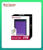 Transcend 25H3 Portable Hard Disk Drive (HDD) Purple