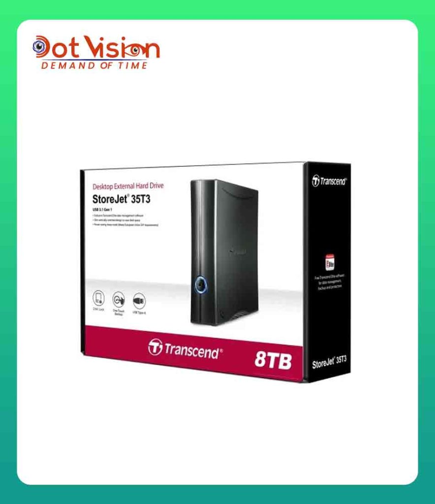 Transcend 8TB StoreJet 35T3 External HDD in Bangladesh