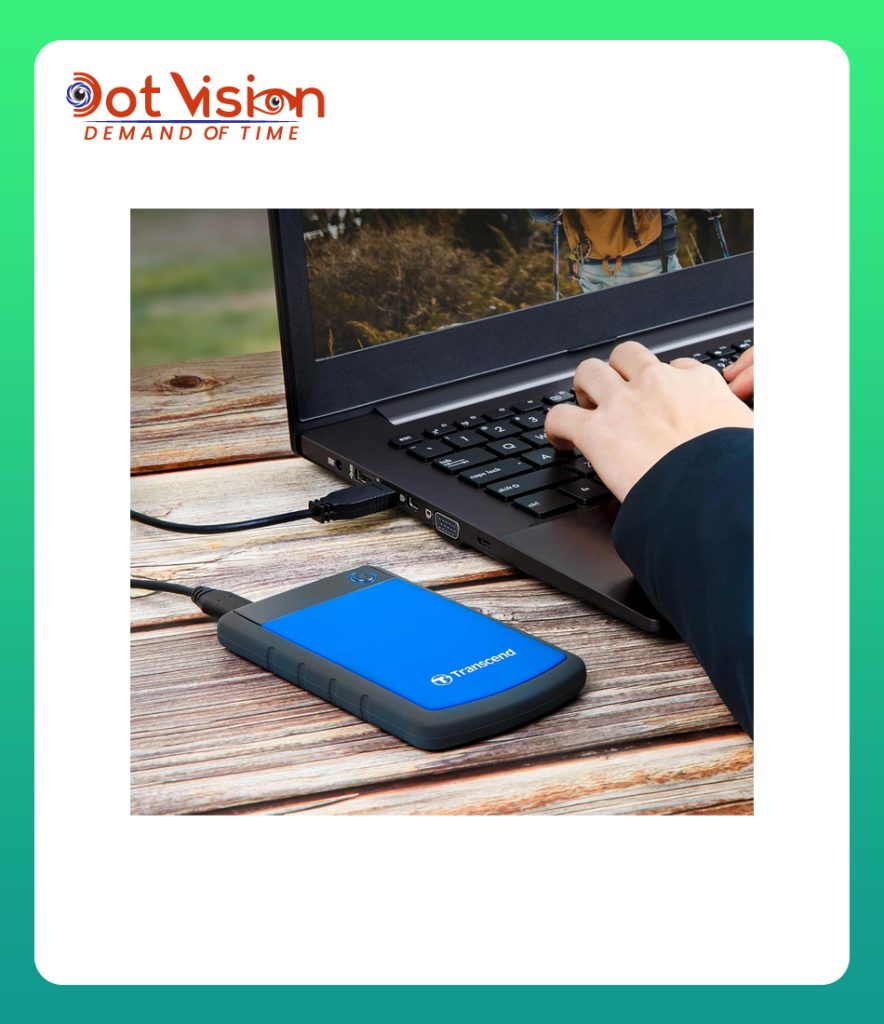 Transcend Military Drop Tested 2 TB USB 3.0 Blue In Bangladesh