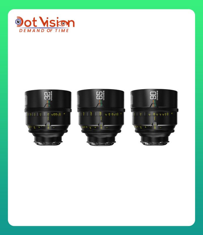 DZOFilm 32, 65, 90mm T2.8 Gnosis Macro Prime 3-Lens Kit