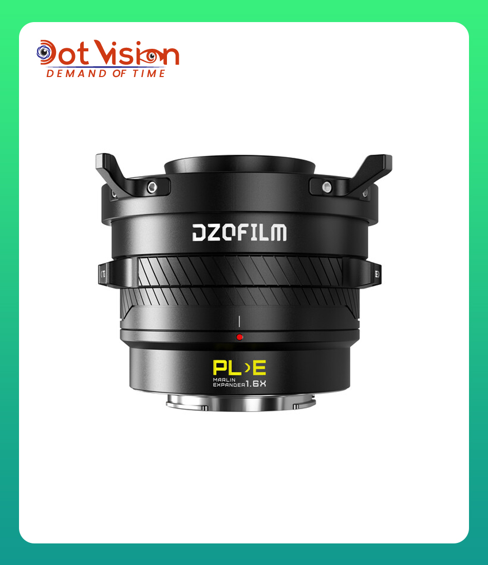 DZOFilm Marlin 1.6x Expander for PL Lens to E-Mount Camera DZOFilm Marlin 1.6x Expander for PL Lens to E-Mount Camera