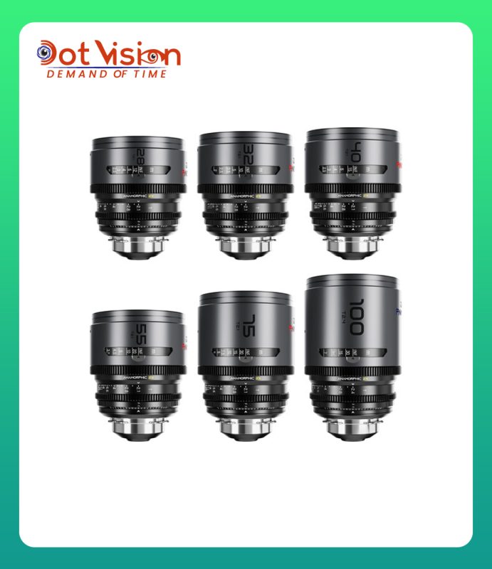 DZOFilm PAVO 2x Anamorphic 6-Lens Set In Bangladesh