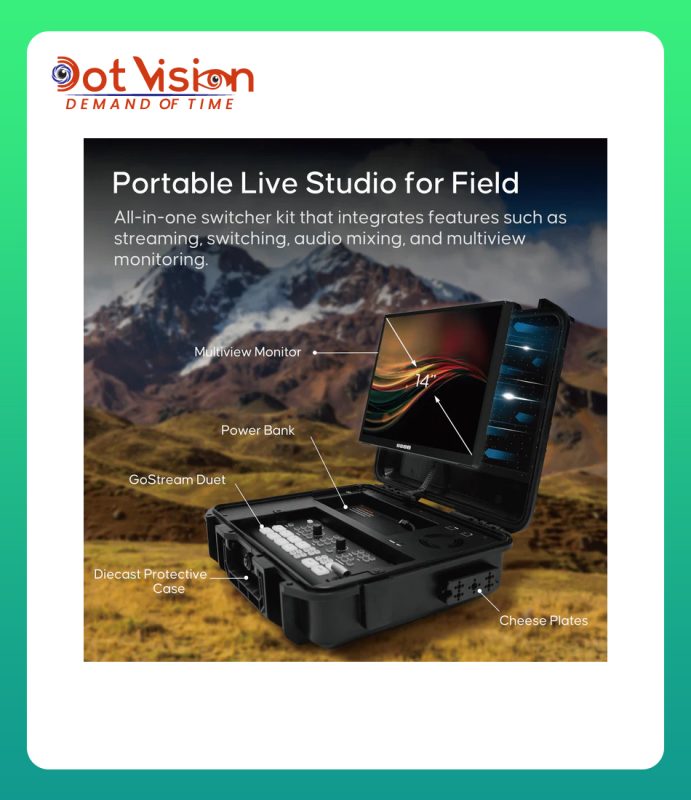 GoStream Duet Kit: All-in-One Live Stream Switcher