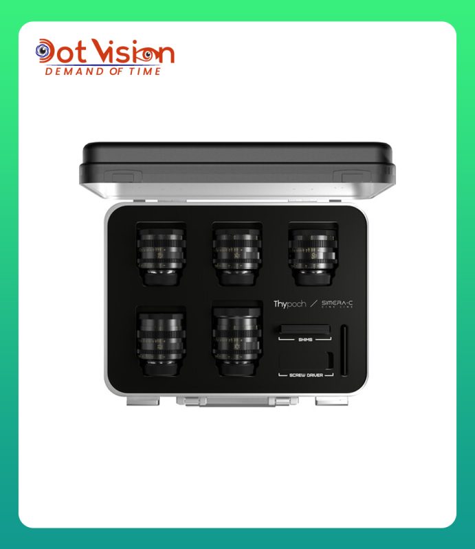 Thypoch Simera-C T1.5 Cine 5-Lens Kit In Bangladesh