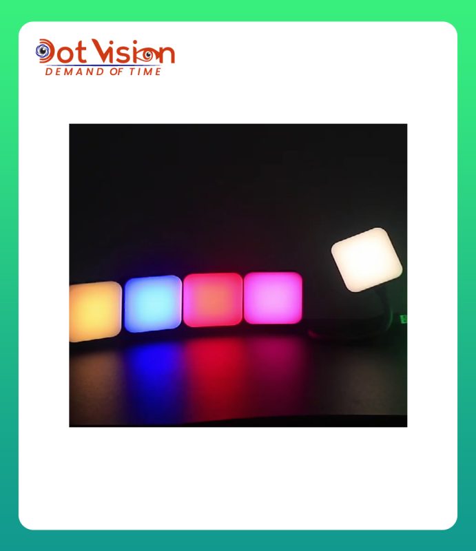 Mini LED RGB rechargeable with soft difusser filter In Bangladesh