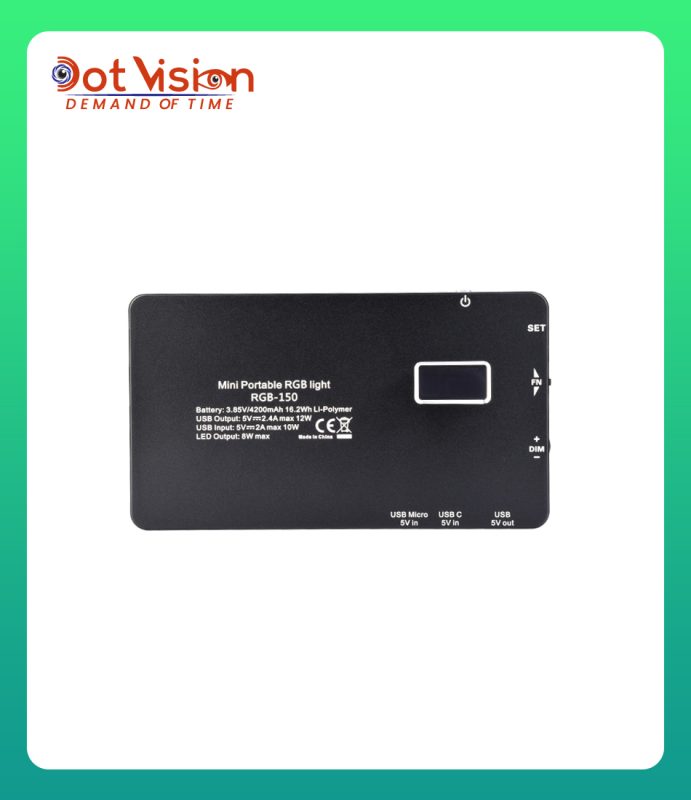 Power bank pocket aluminium LED for outdoor In Bangladesh