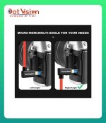 Alvin's Cables 8K 2.1 Ultra-Thin Micro HDMI to HDMI Coiled Cable In Bangladesh