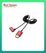 Alvin's Cables 8K 2.1 Ultra-Thin Micro HDMI to HDMI Coiled Cable In Bangladesh