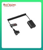 Alvin's Cables NP FZ100 Dummy Battery to D tap Coiled Power Cable In Bangladesh