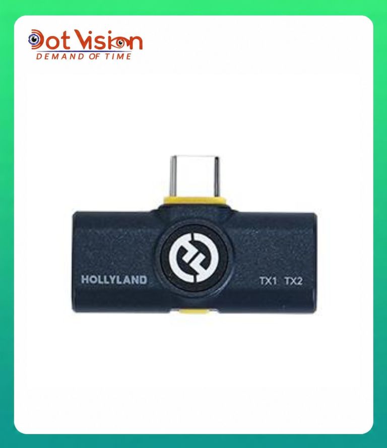 Hollyland LARK M2 USB-C Receiver (Shine Charcoal) in Bangladesh Hollyland LARK M2 USB-C Receiver (Shine Charcoal) in Bangladesh