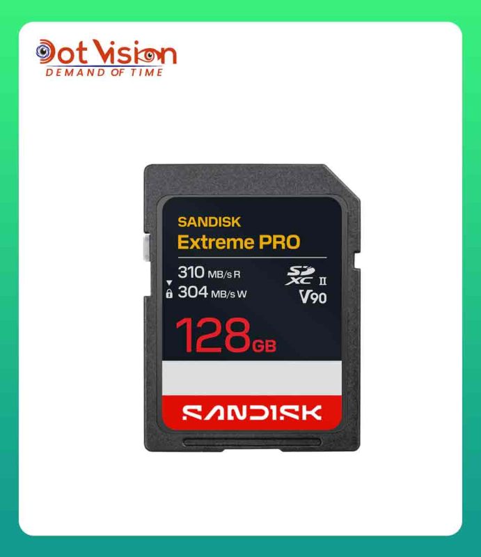 SANDISK Extreme PRO SD UHS-II V90 Card - 128GB In Bangladesh