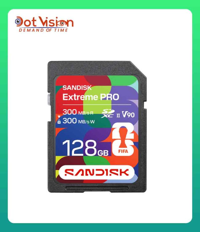 SANDISK SD UHS-II Card: FIFA World Cup 2026™ Edition - 128GB, SDXC In Bangladesh