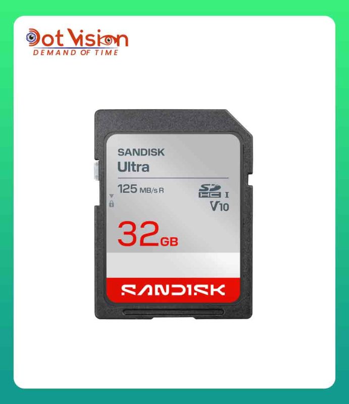SANDISK Ultra SDHC™ UHS-I and SDXC™ UHS-I Card - 32GB In Bangladesh