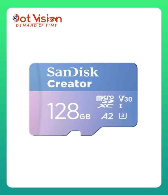 SanDisk Creator microSD Card - 128GB In Bangladesh